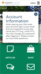 Mobile Screenshot of agelessimpact.com